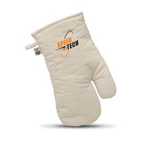 GiftRetail MO6381 - NEVON Organic cotton oven glove Beige