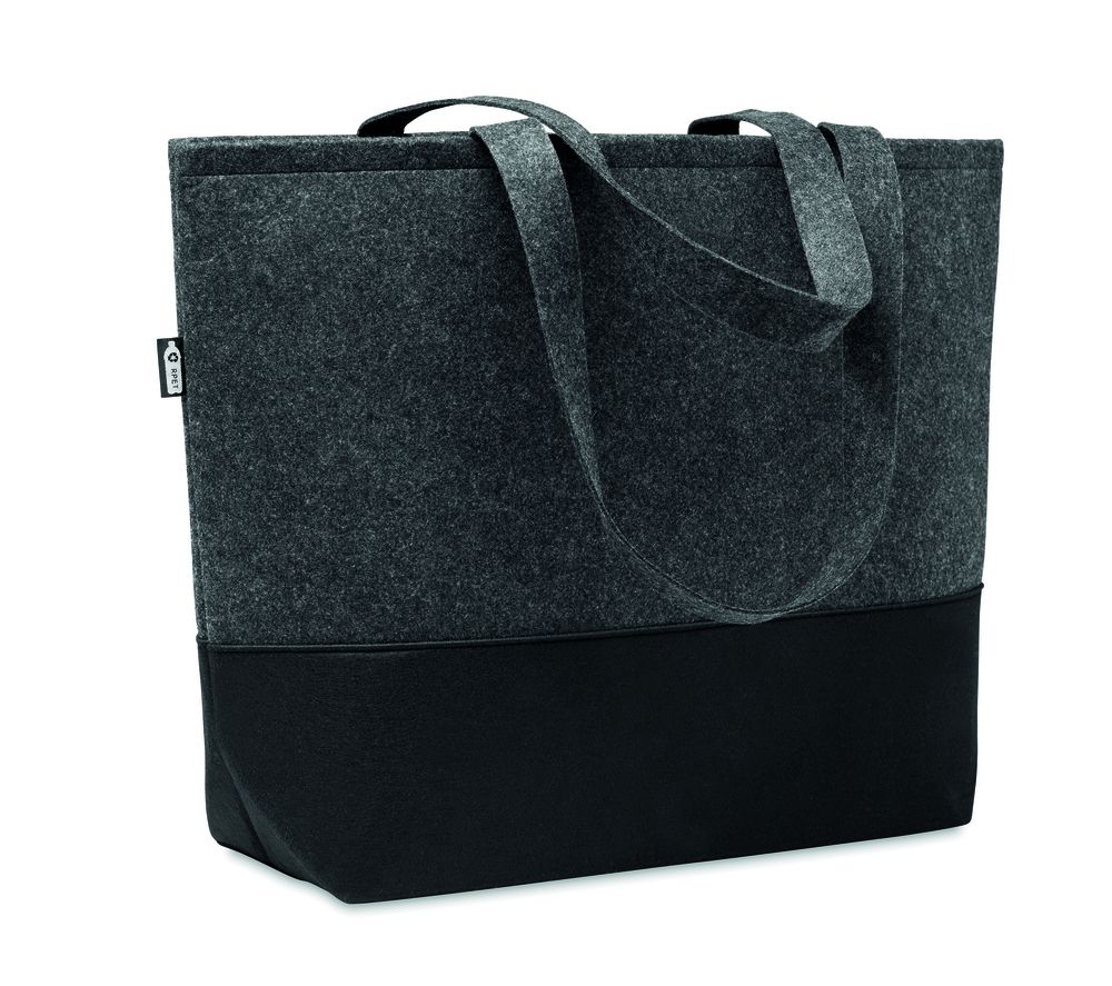 GiftRetail MO6455 - DUO INDICO RPET felt shopping bag