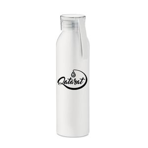 GiftRetail MO6469 - NAPIER Aluminium bottle 600ml White