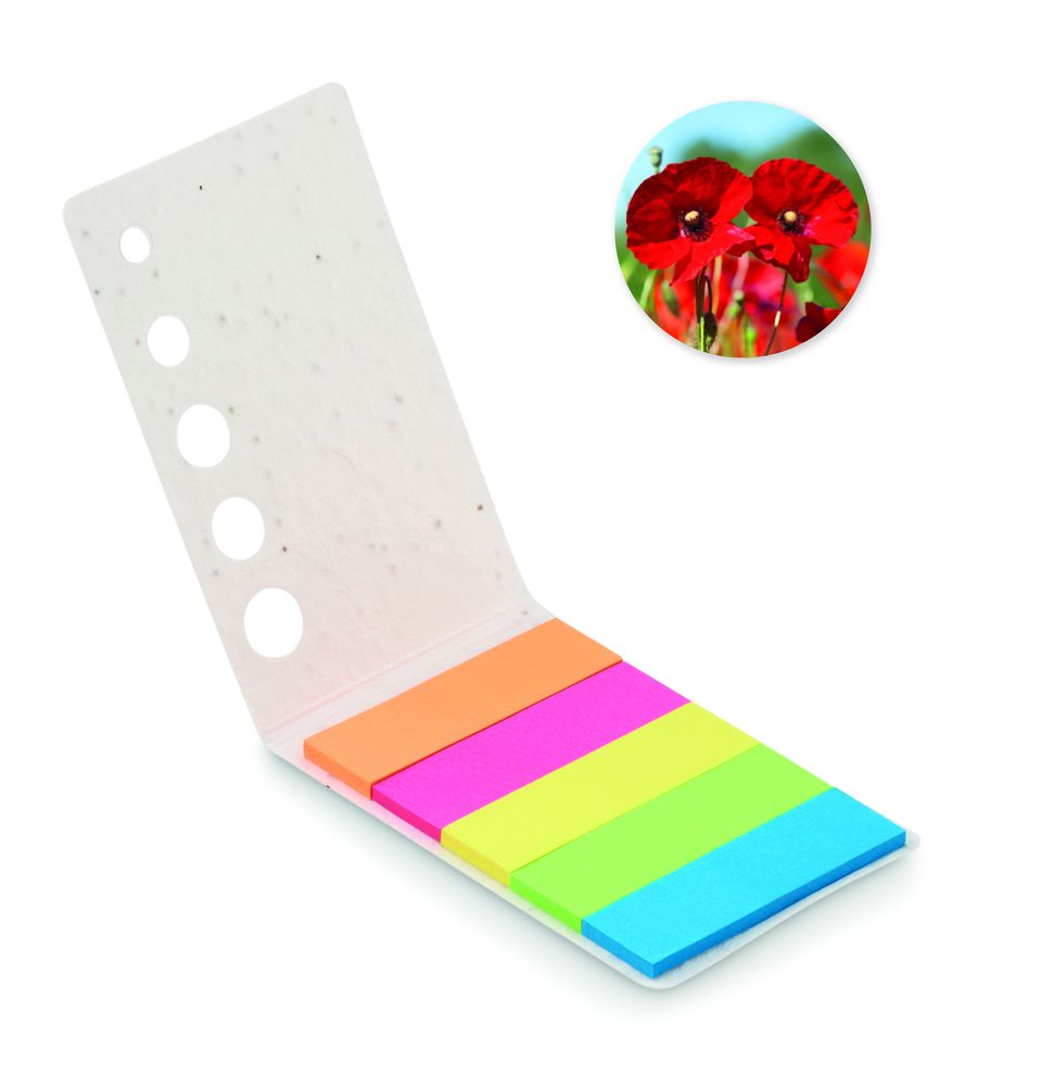 GiftRetail MO6511 - MEMO SEED Seed paper page markers pad