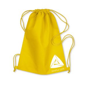 GiftRetail MO8031 - DAFFY 80gr/m² nonwoven drawstring Yellow