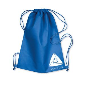 GiftRetail MO8031 - DAFFY 80gr/m² nonwoven drawstring Royal Blue