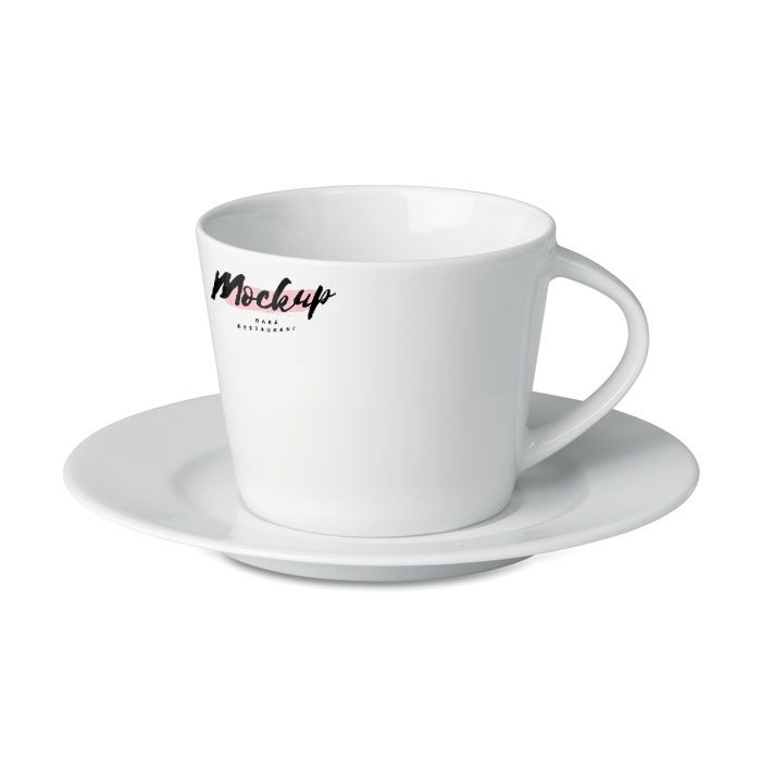 GiftRetail MO9080 - PARIS Cappuccino cup and saucer
