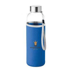 GiftRetail MO9358 - 500 ml glass bottle Royal Blue