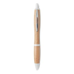 GiftRetail MO9485 - RIO BAMBOO Ball pen in ABS and bamboo