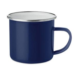 GiftRetail MO9756 - PLATEADO Metal mug with enamel layer