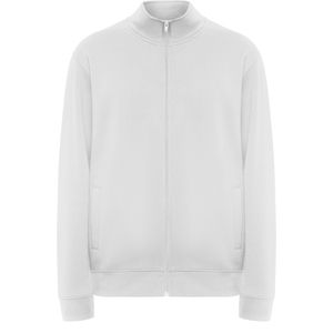 Roly CQ6439 - ULAN High collar sweater with matching zip White