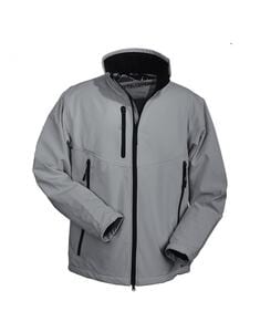 Mustaghata VOLCANO - SOFTSHELL JACKET FOR MEN 3 LAYERS Grey