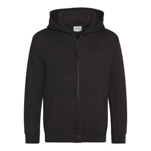 AWDIS JH050J - Zipped sweatshirt Jet Black