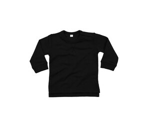 Babybugz BZ031 - Children's round neck sweatshirt Black