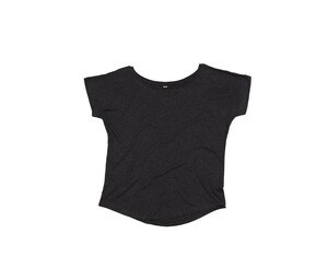 Mantis MT091 - Women's loose fit T-shirt Charcoal Grey Melange