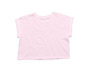 Mantis MT096 - Women's cropped t-shirt Soft Pink