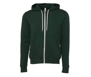 Bella + Canvas BE3739 - Unisex Zip Hoodie Forest