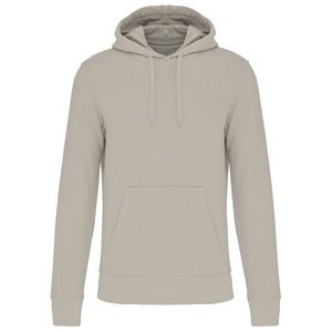 Kariban K4027 - Men's eco-friendly hooded sweatshirt Clay