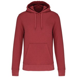 Kariban K4027 - Men's eco-friendly hooded sweatshirt Terracotta Red