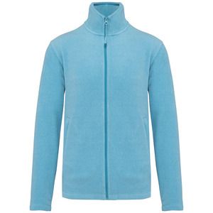 Kariban K911 - FALCO - ZIP THROUGH MICRO FLEECE JACKET Cloudy blue heather