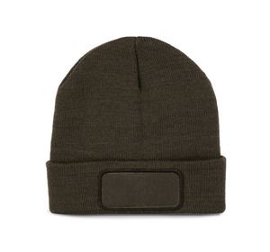 K-up KP891 - Recycled beanie with patch and Thinsulate lining