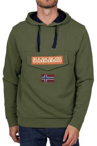 NAPAPIJRI NP0A4F9F - Burgee SUM 3 hooded sweatshirt Caper