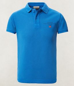 NAPAPIJRI NP0A4GDL - Elbas polo shirt Skydiver Blue