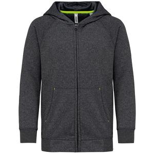 PROACT PA386 - Kids zipped fleece hoodie