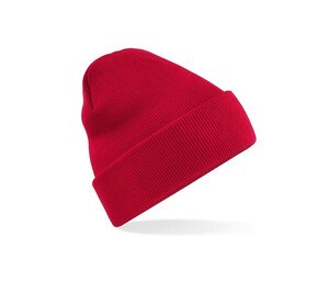 BEECHFIELD BF045R - RECYCLED ORIGINAL CUFFED BEANIE Classic Red