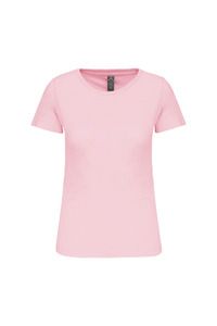 Kariban K3026IC - Ladies' BIO150IC crew neck t-shirt Pale Pink