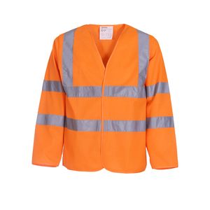 Yoko YHVJ200 - Long-sleeved Hi-vis vest Hi Vis Orange