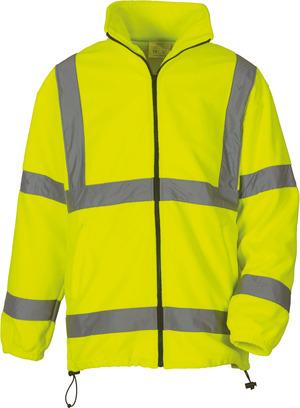 Yoko YHVK08 - Hi-Vis Fleece Jacket