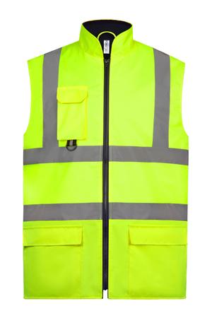 Yoko YHV005 - Hi-vis padded bodywarmer