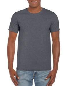 GILDAN GIL64000 - T-shirt SoftStyle SS for him Dark Heather