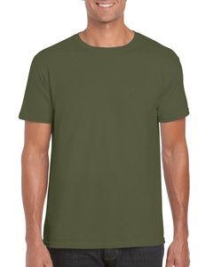 GILDAN GIL64000 - T-shirt SoftStyle SS for him Military Green