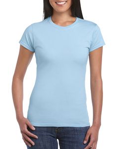 GILDAN GIL64000L - T-shirt SoftStyle SS for her Light Blue