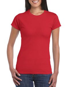 GILDAN GIL64000L - T-shirt SoftStyle SS for her Red