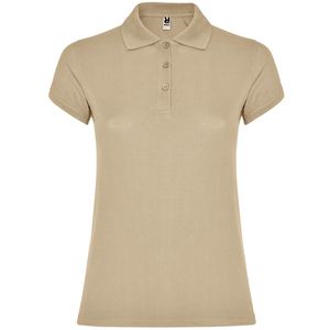 Roly PO6634 - STAR WOMAN Short-sleeve polo shirt for women Sand