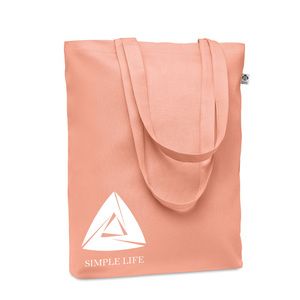 GiftRetail MO6713 - COCO Canvas shopping bag 270 gr/m² Orange