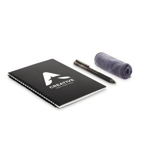 GiftRetail MO6727 - NOBUUK A5 Erasable notebook Black