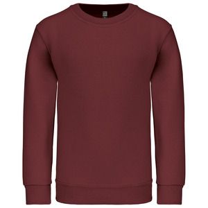 Kariban K475 - Children's round neck sweatshirt Wine