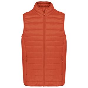 Kariban K6113 - Men’s lightweight sleeveless down jacket Burnt Ochre