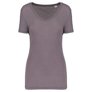 Kariban KNS323 - Ladie's TENCEL™ lyocell t-shirt - 145gsm Metal Grey