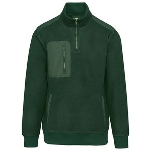 WK. Designed To Work WK905 - Unisex eco-friendly fleece with zipped neck