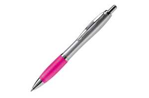 TopPoint LT80422 - Ball pen Hawaï silver Silver / Dark pink