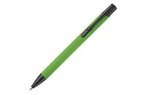 TopPoint LT80537 - Rubberized Alicante ball pen Light Green/Black