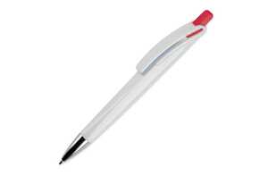 TopPoint LT80835 - Ball pen Riva hardcolour White / Red