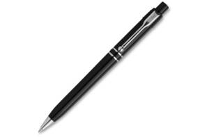 TopPoint LT87528 - Ball pen Raja Chrome hardcolour Black