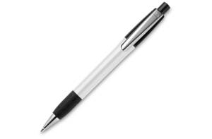 TopPoint LT87536 - Ball pen Semyr Grip Colour hardcolour White / Black
