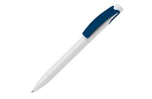 TopPoint LT87757 - Ball pen Punto WHITE / DARK BLUE