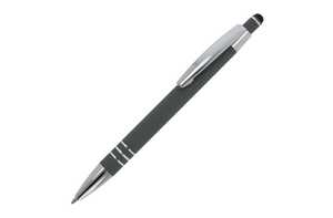 TopPoint LT87781 - Ballpen Athens Metal Rubberised Grey