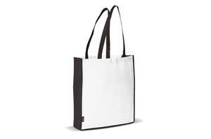 TopPoint LT91479 - Carrier bag non-woven 75g/m² White / Black