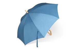 TopEarth LT97113 - Stick umbrella 23” R-PET auto open Dark Blue