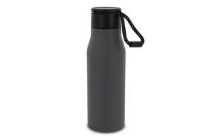 TopPoint LT98858 - Thermo bottle with rope 600ml Dark Grey